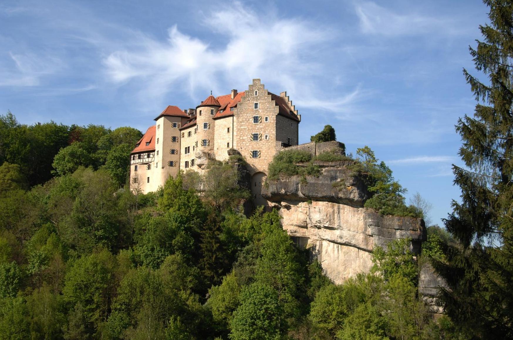 Hotel Burg Rabenstein Kirchahorn Esterno foto