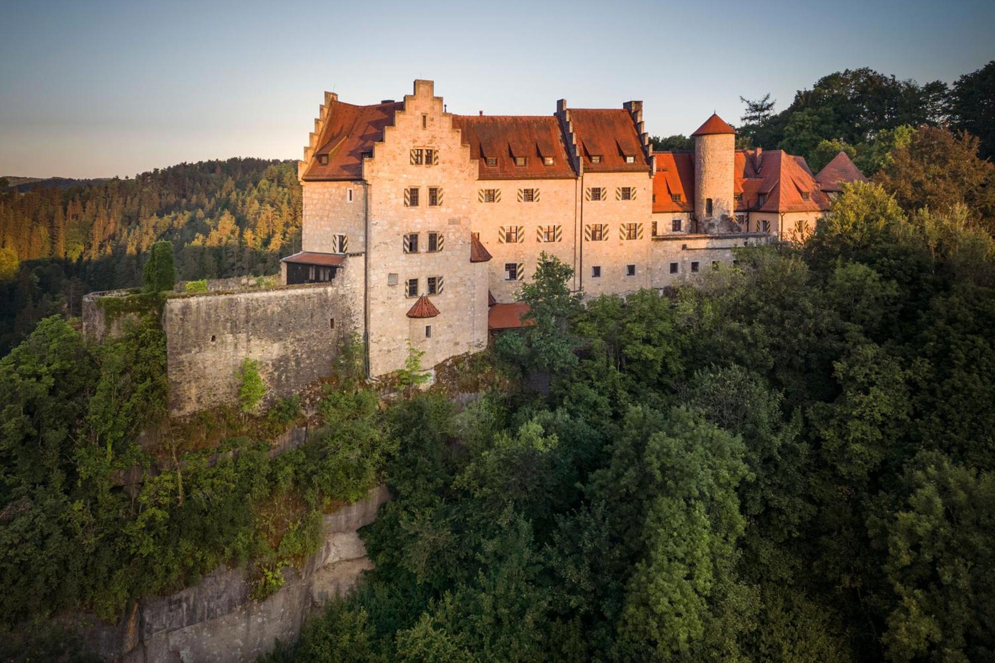 Hotel Burg Rabenstein Kirchahorn Esterno foto
