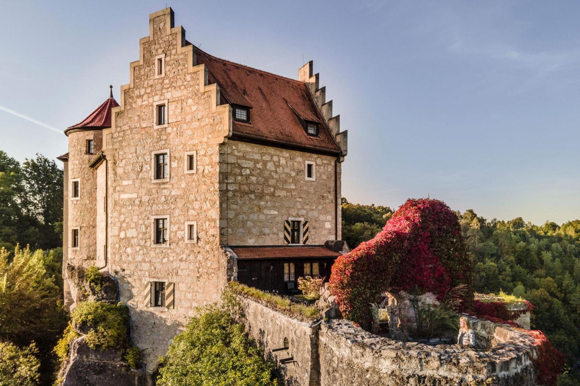 Hotel Burg Rabenstein Kirchahorn Esterno foto